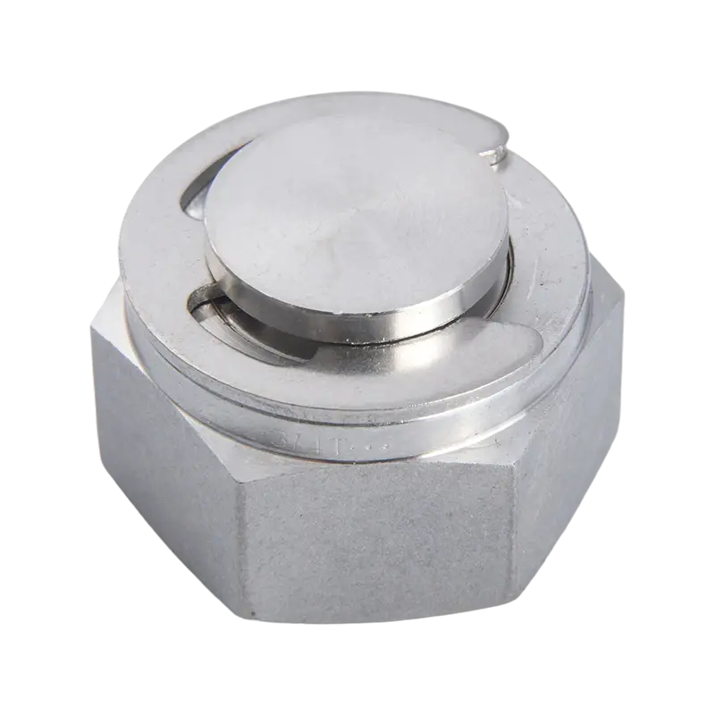 Tapón de accesorios de tubo de acero inoxidable
