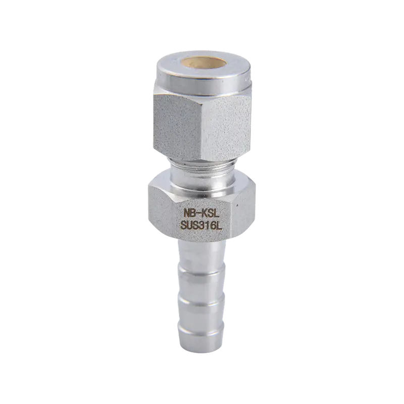 Conector pagoda con funda para tarjeta de acero inoxidable 316L