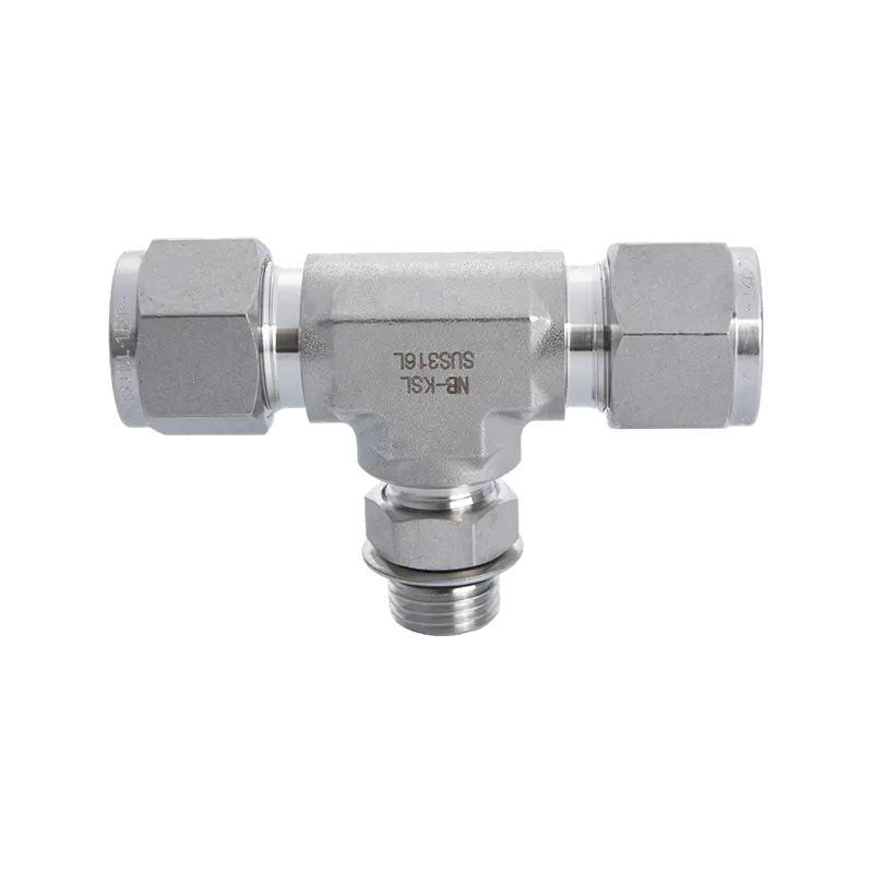 PRD Conector de tres vías para válvula de botella